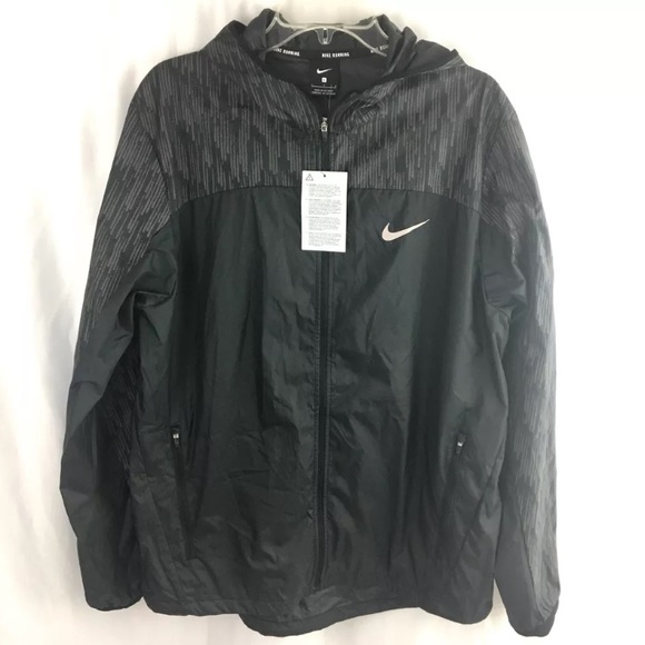 nike shield flash jacket mens